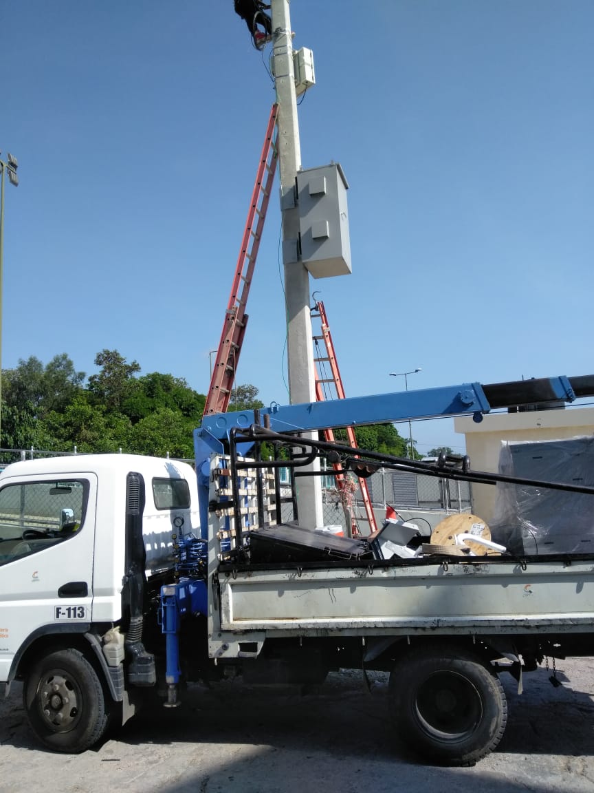 Instalación de gabinetes técnicos